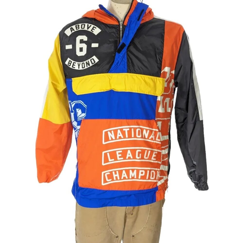 Smoke Rise DNM Co Windbreaker Jacket Sz L EUC